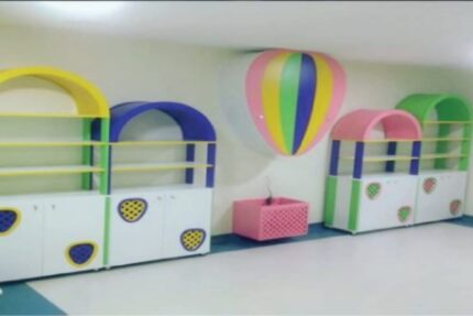 Balon Figürlü Grup Dolap